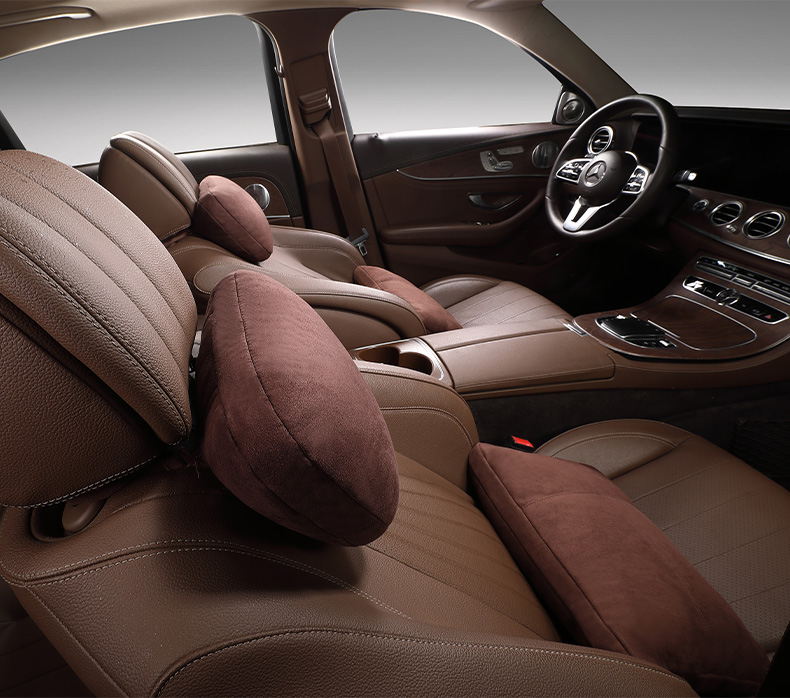 奔驰迈巴赫同款头枕护颈枕原厂s级c级e级glc汽车座椅头枕腰靠一对新