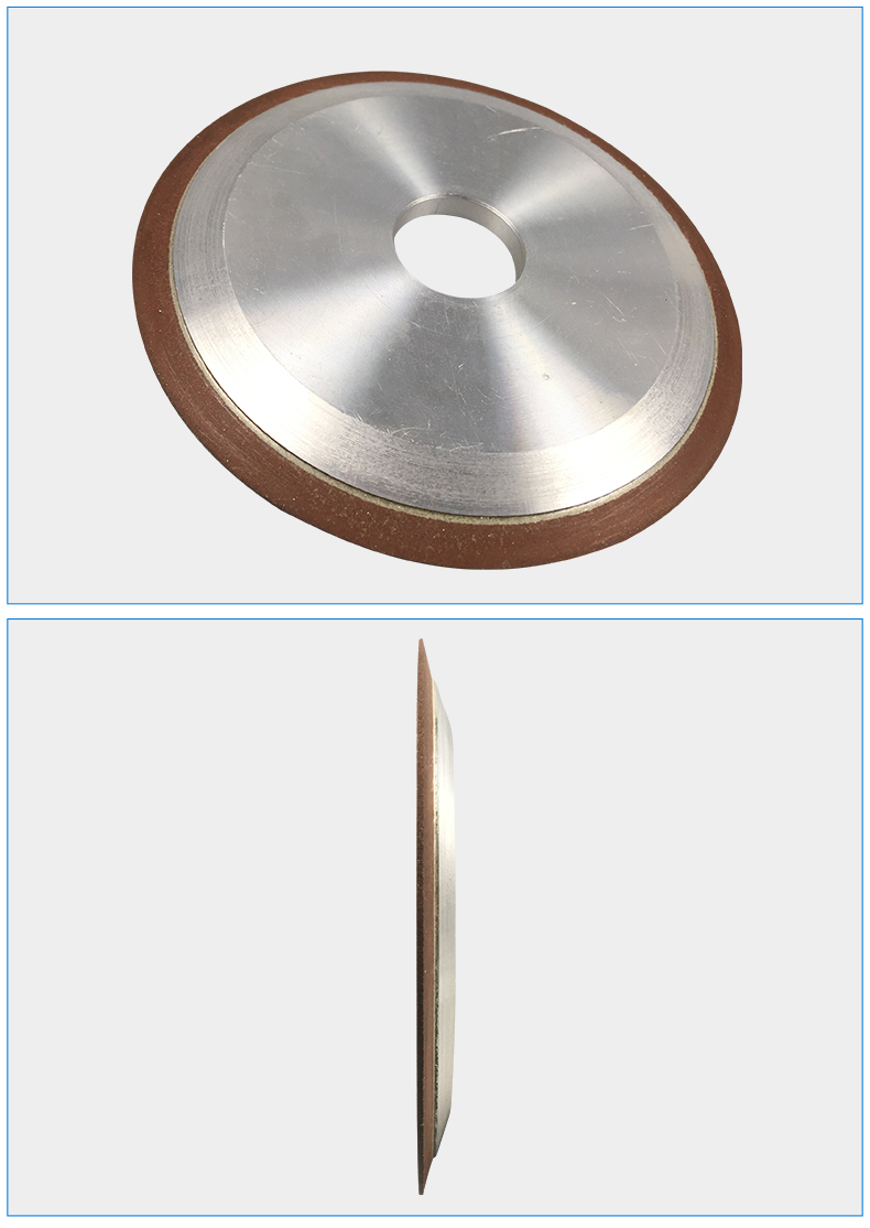 单斜边金刚石砂轮片合金砂轮磨床钨钢砂轮磨刀机砂轮金钢砂轮单斜边