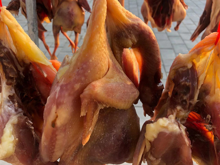 咸鸡安徽特产六安农家自制风干鸡全鸡咸土鸡腊鸡正宗腊味干货整只1只