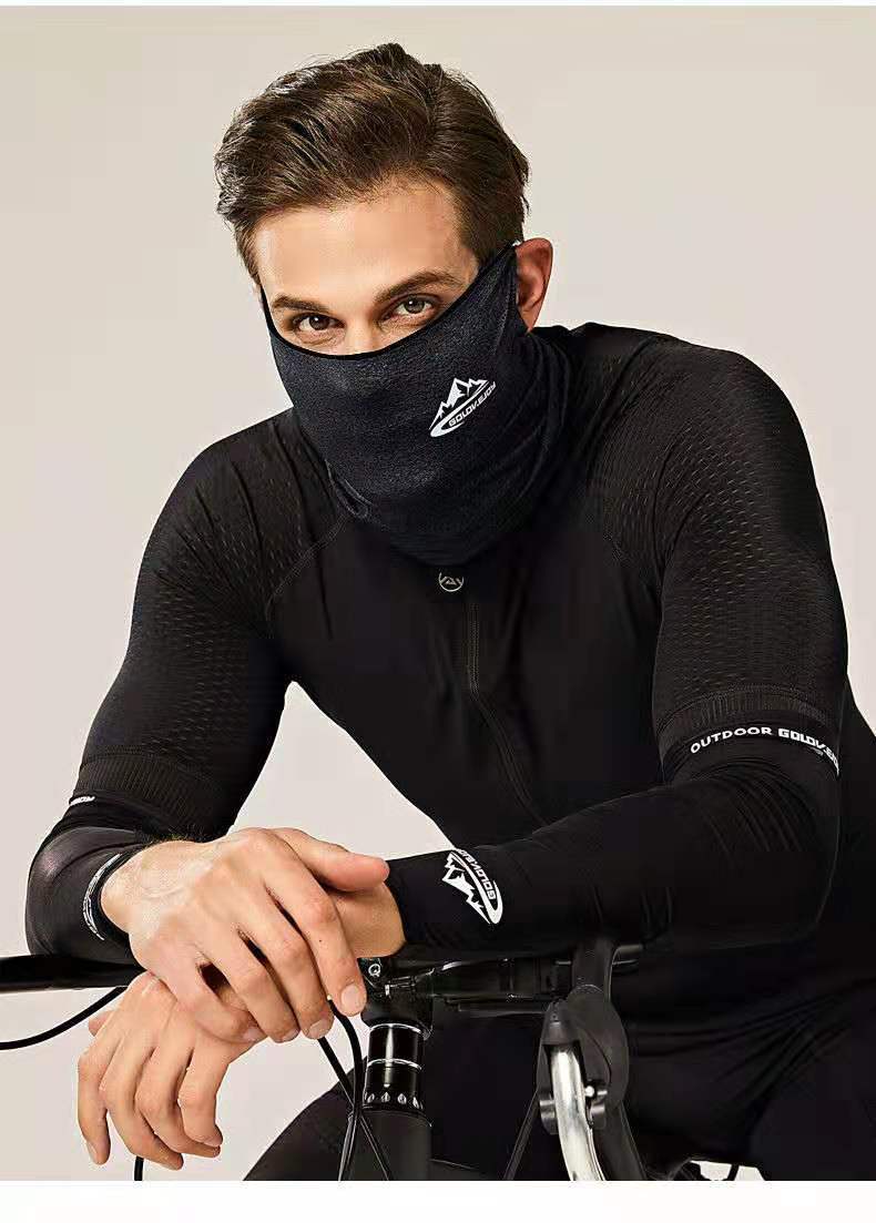 阖萱男士口罩帅气夏季冰丝男女骑行防晒防尘防风面罩面巾全脸围脖速干