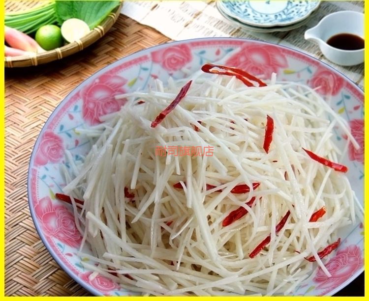 嵩山牌芥菜丝河南登封芥菜丝手工芥丝少林下饭菜榨菜咸菜2500克. 500