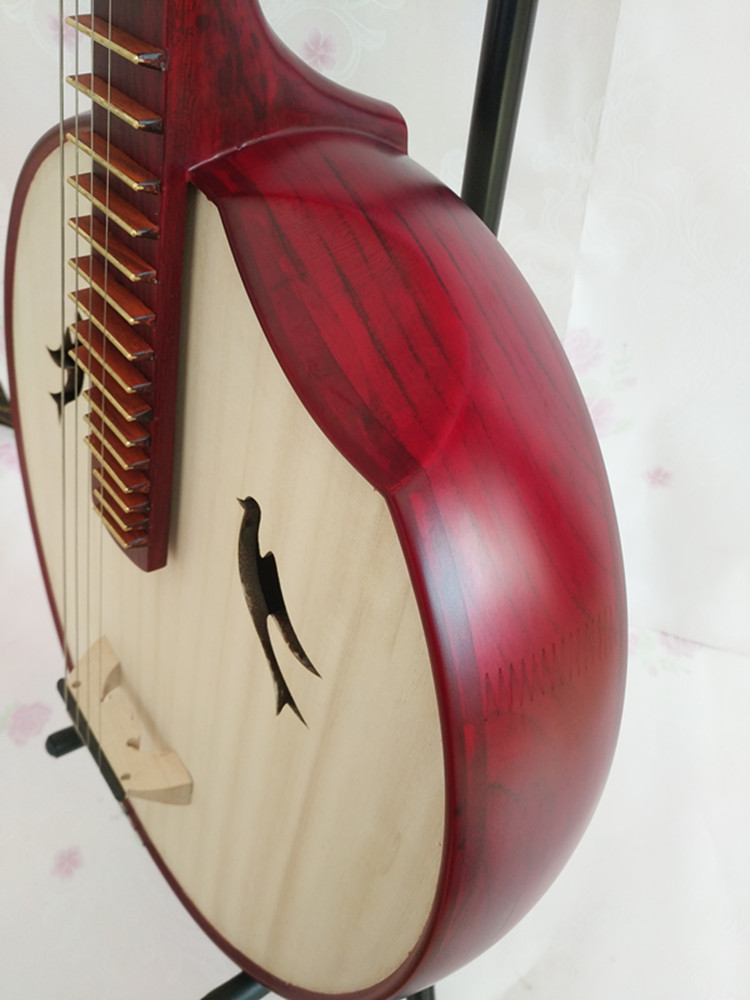 中阮乐器演奏花梨木中阮红木直头阮演奏级电声阮弹拨大阮小阮 特制