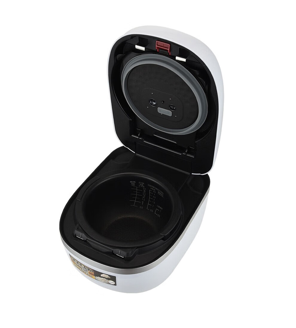 虎牌(tiger)jpd-a06c 日本迷你小型压力ih 土锅涂层电饭煲1-3 绸缎白