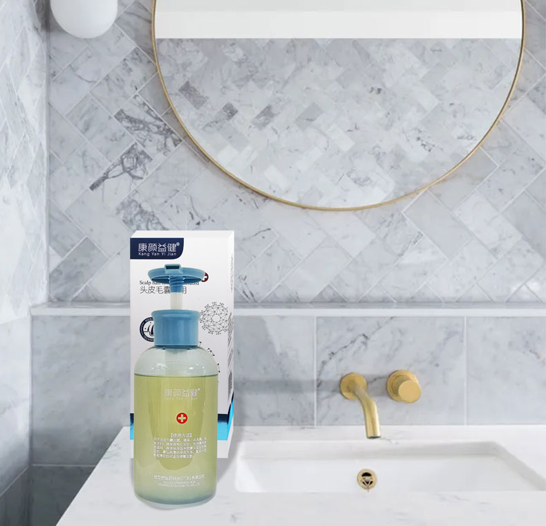 康颜益健头皮毛囊专用洗发水护发去屑止痒冷敷凝胶1盒头皮毛囊专用