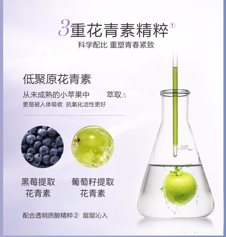 一叶子精华液女 补水保湿紧致滋润淡化细纹烟酰胺提亮肤色 花青素安瓶精华水化妆护肤品套装礼盒 【胶原紧致安瓶精华液10支装】