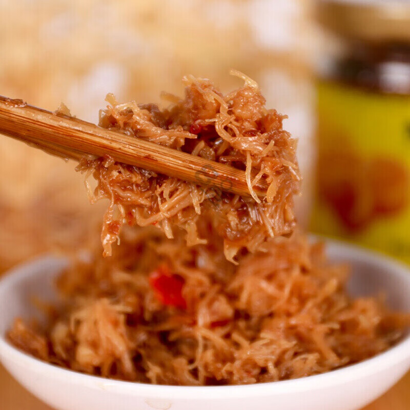 怡诚牌瑶柱丝干贝丝120g四罐扇贝罐头啖啖香劲辣3啖啖香1劲辣