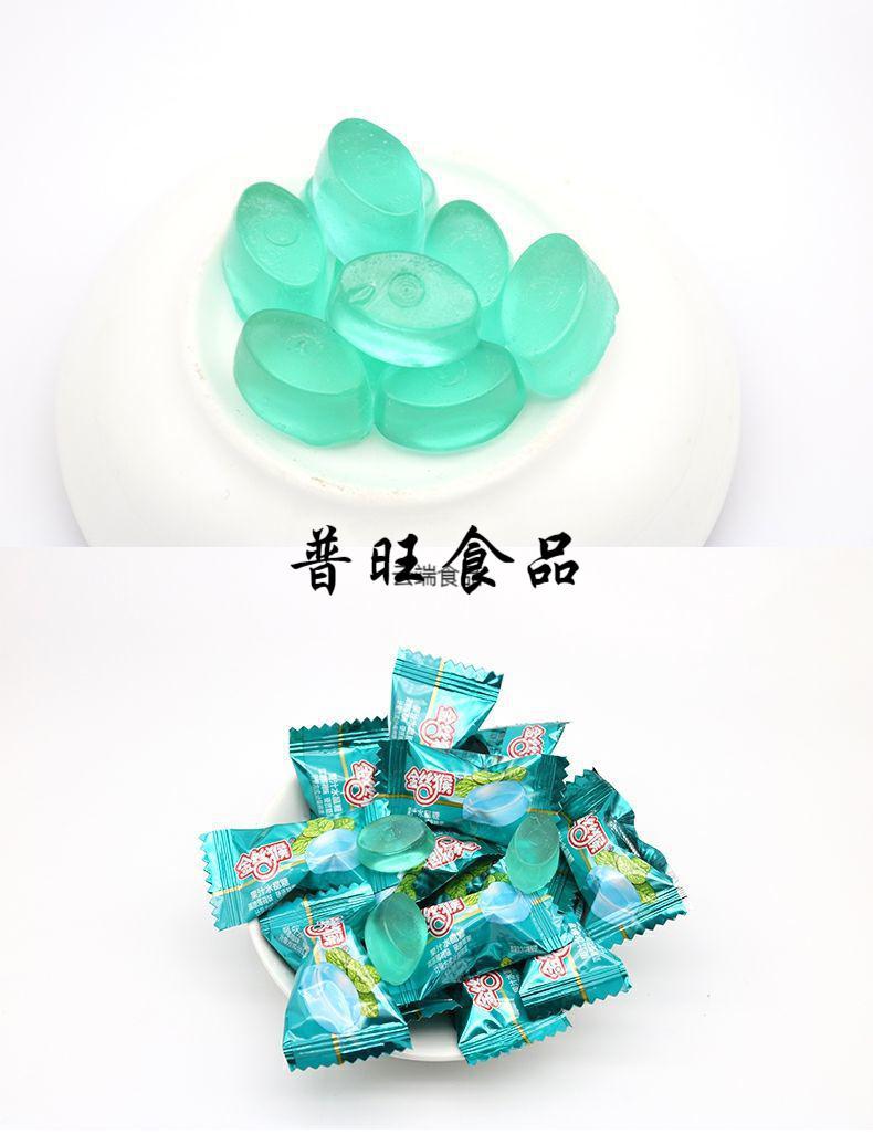 橙伯乐薄荷糖硬糖喜糖口气清新润喉糖果散装500g散装500g2袋