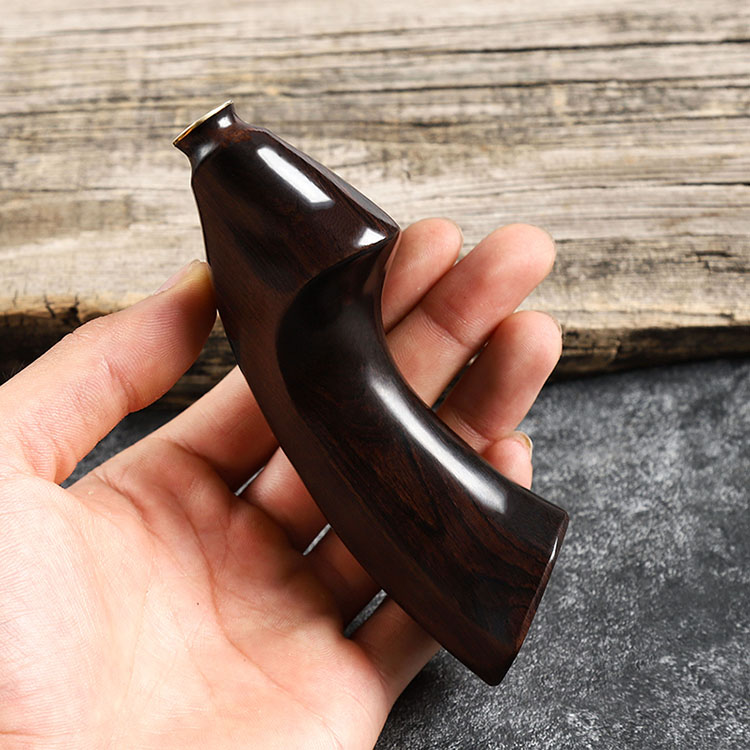 崛适实木弹弓原木高密度天罡铜头手工制户外弹工叉子75弓门高背成人