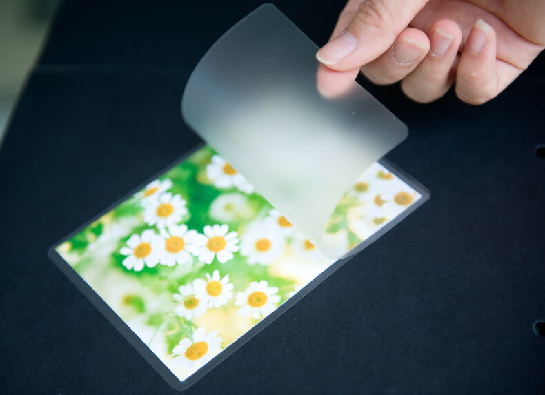 洗照片塑封过胶冷裱淋膜覆膜装裱8-12过胶塑保护照片冲印塑封 透明 8