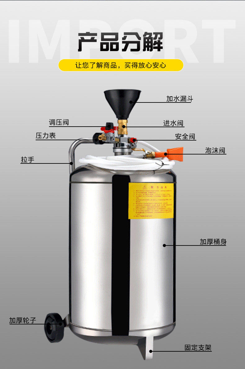 泡沫机的内部结构图图片