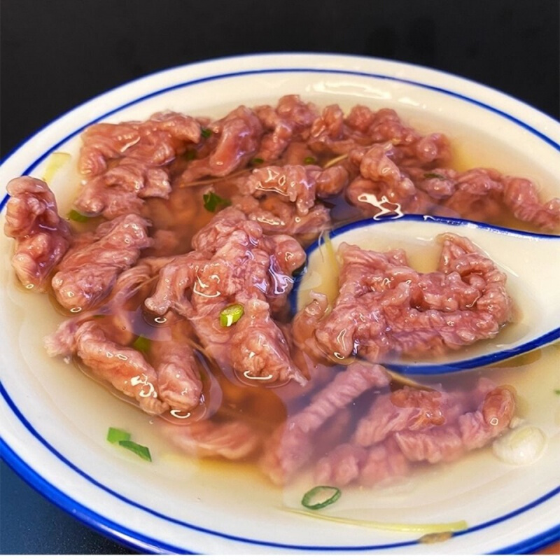 福建闽南特产小吃泉州晋江牛肉羹牛肉粳涮火锅牛肉滑手打牛肉280g 一