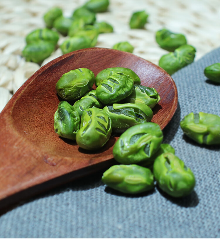 宅十堂熏青豆 湖州熏豆茶 牛踏扁南浔传统即食烘豆制品朱家角特产