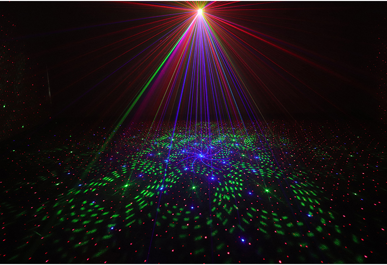 极光彩灯便携充光灯户外极光镭射灯家用蹦迪爆闪七彩灯室内影音房直播