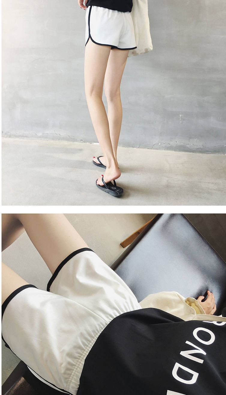 依迪筱睡裤女夏季休闲薄款质百搭打底短裤女士宽松韩版春秋夏天运动