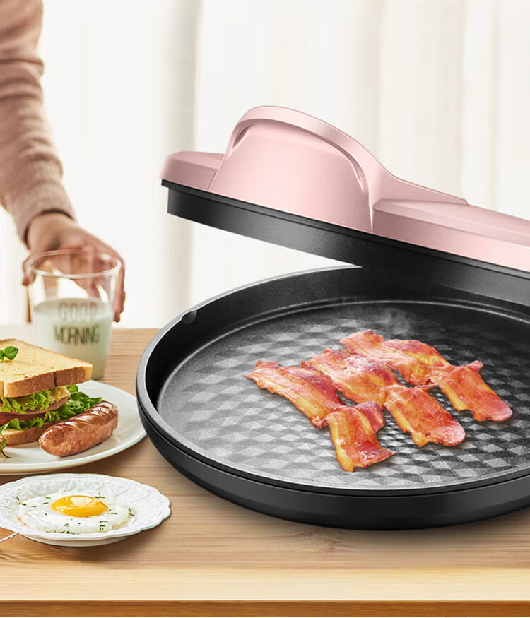 苏泊尔supor电饼铛家用双面加热煎烤机烙饼锅煎饼铛35mm加深34cm加大
