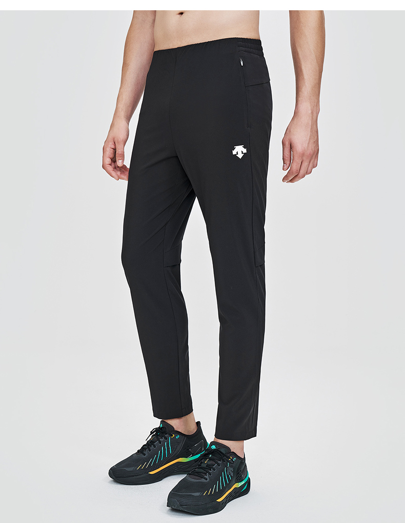 descente迪桑特training男子梭织运动长裤d1331tpt50黑色bkm17080a