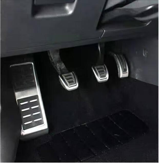 探岳宝来凌渡蔚揽明锐改装油门刹车脚踏板 18-21新朗逸手动挡四件套