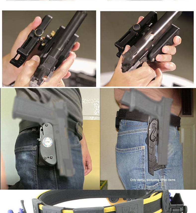 战术腰封p1快拔套真人cs战术装备弹夹盒1911快拔枪套ipsc竞技腰带战术