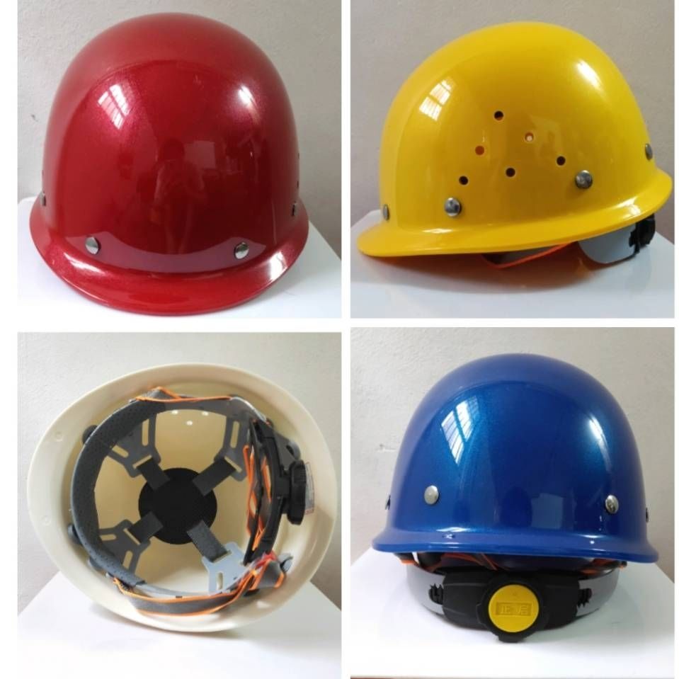 精选安全帽abs工地领导建筑加厚高强度防砸劳保工程防尘帽可头盔织语