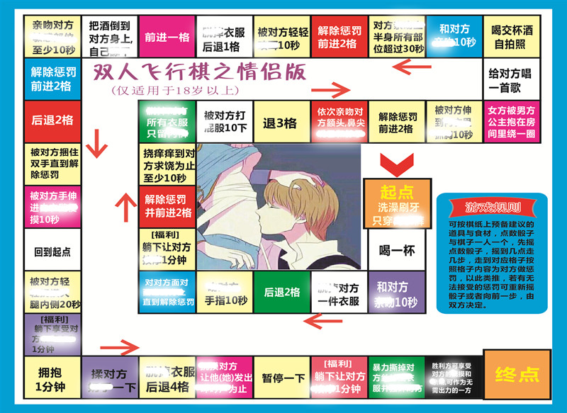 摇骰子1～6惩罚图图片