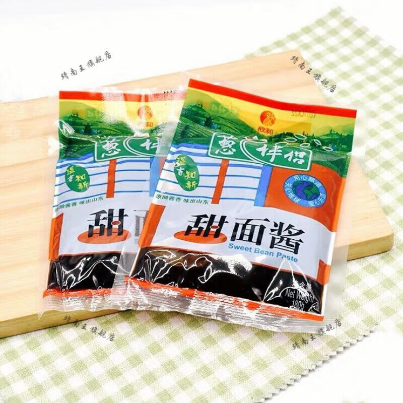 葱伴侣甜面酱葱伴侣甜面酱180g400g袋装煎饼老北京烤鸭炸酱面甜酱180