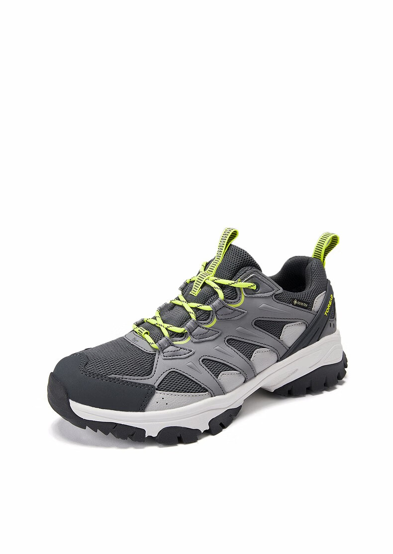 探路者男鞋goretex防水徒步鞋户外鞋登山鞋子低帮春夏季新款户外防滑