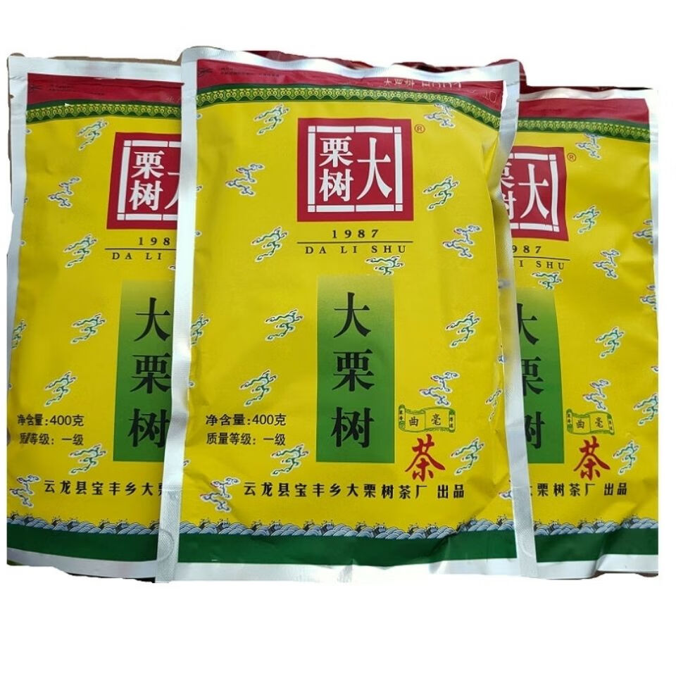 云龙大粟树碧螺春茶叶2021云南云龙大栗树茶大理400g1袋