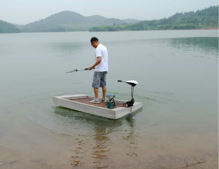 钓鱼船钓鱼浮台泡沫船泡沫浮船鱼塘蟹塘龙虾塘割草船泡沫钓鱼船养殖