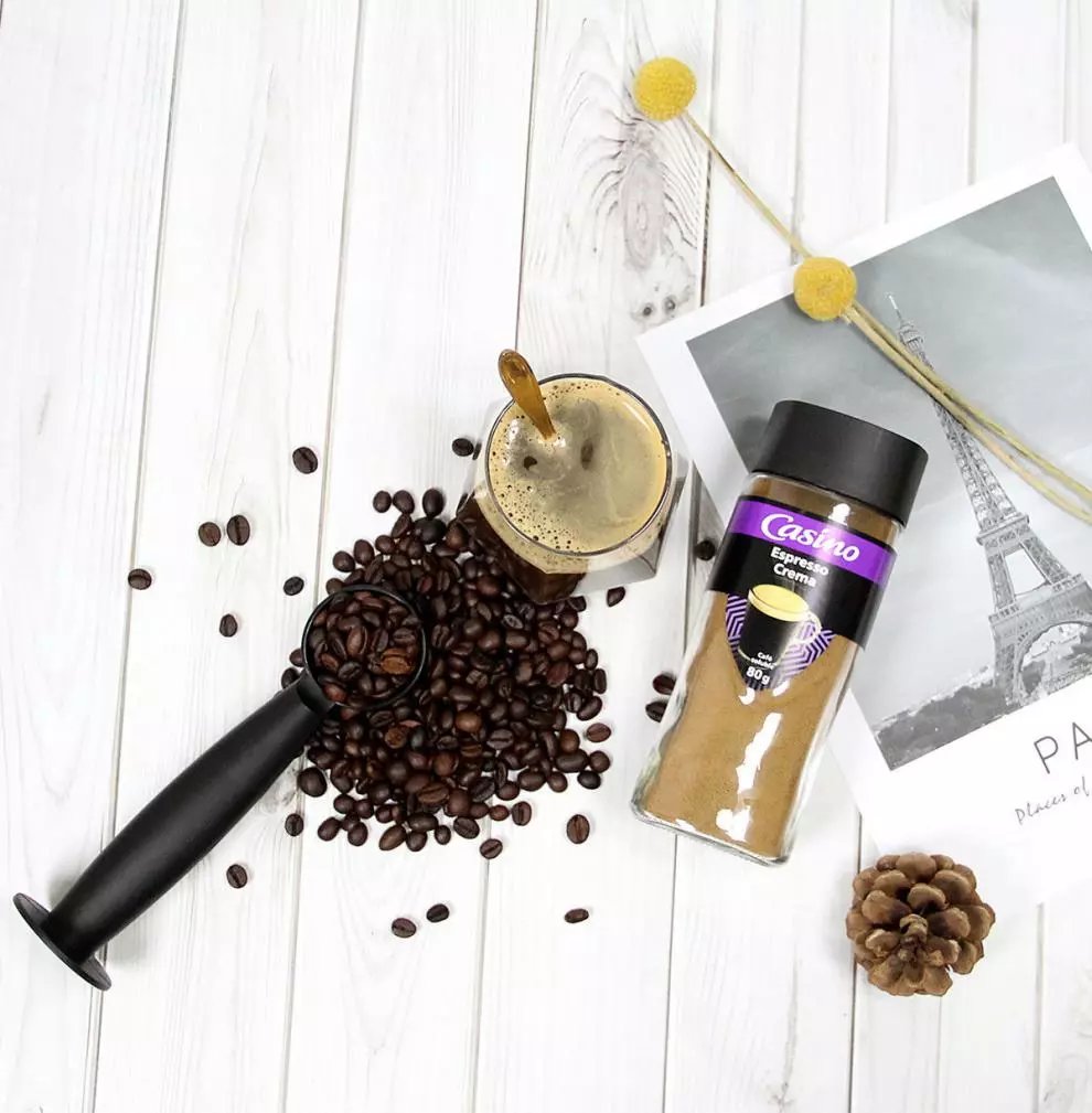 【北京可发】casino 2瓶-casino家侍欧冻干速溶咖啡粉黑咖啡欧洲进口