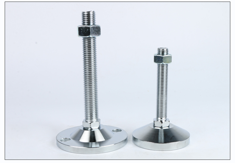 重型脚杯调节地脚螺栓m12碳钢固定金属机脚m16可调节防滑垫支撑脚京臣