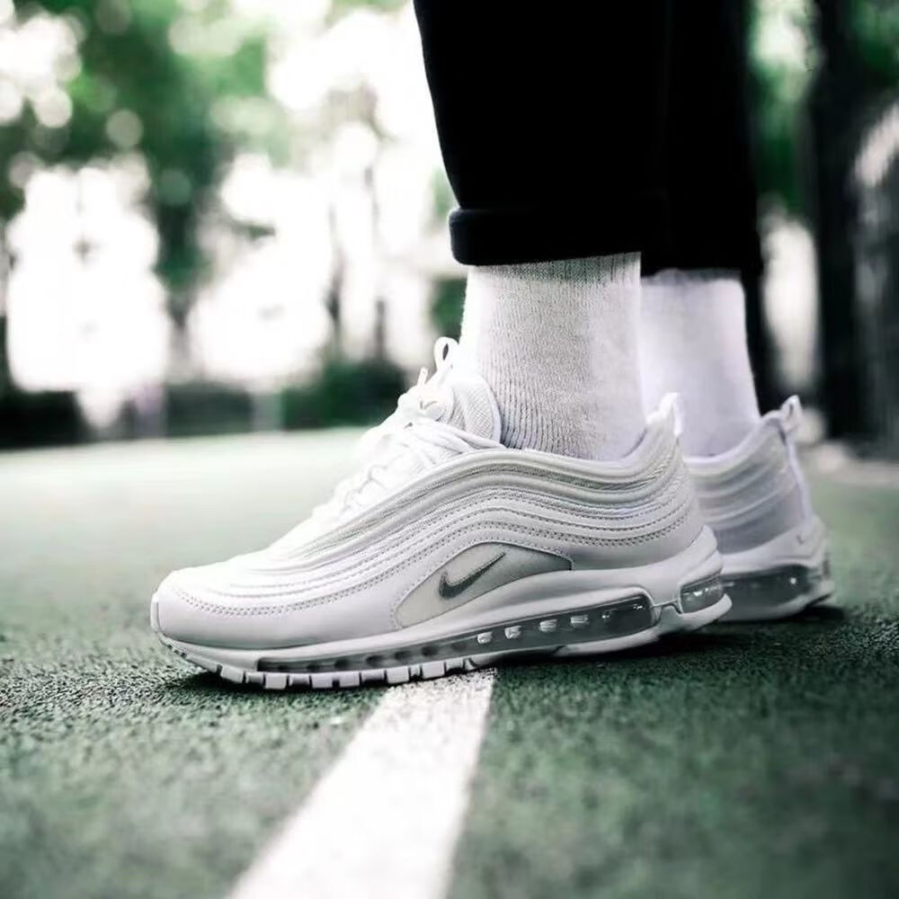 撒旦air max97银鞋3m反光男鞋女鞋全掌气垫休闲跑步鞋潮流ins柏潮