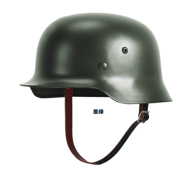 buraq头盔m35钢盔哈雷摩托防暴全钢头盔战术头盔户外头盔军舰灰色