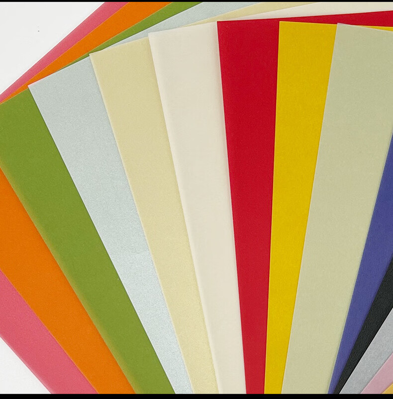 藤堂乐彩色硫酸卡纸彩色临摹描图转印纸半透明牛油纸彩色硫酸纸 100g