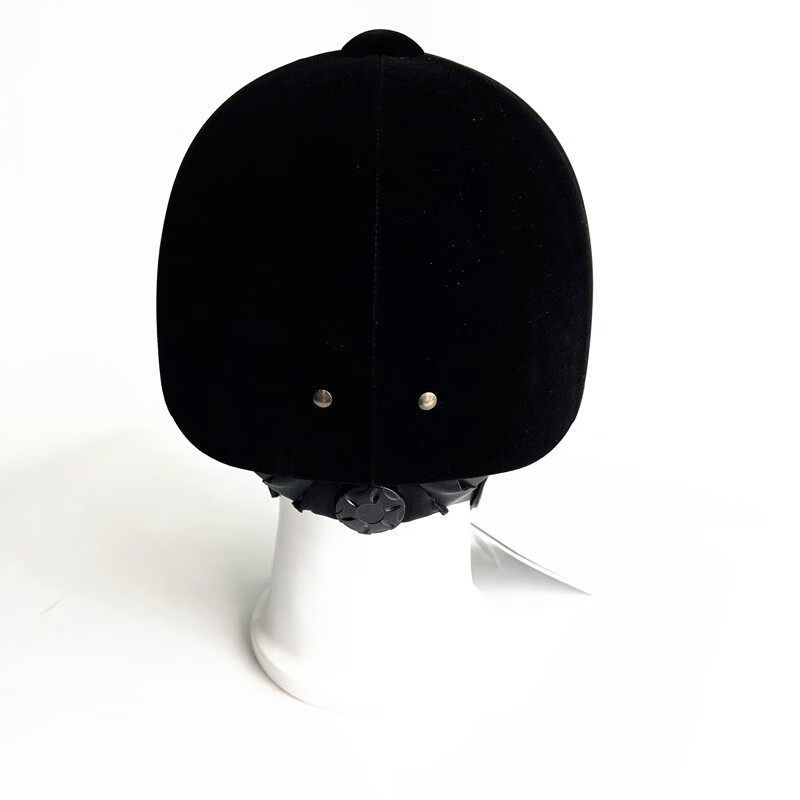 (现货速发)英式马术头盔经典骑马头盔黑绒骑马帽儿童成人男女款马术