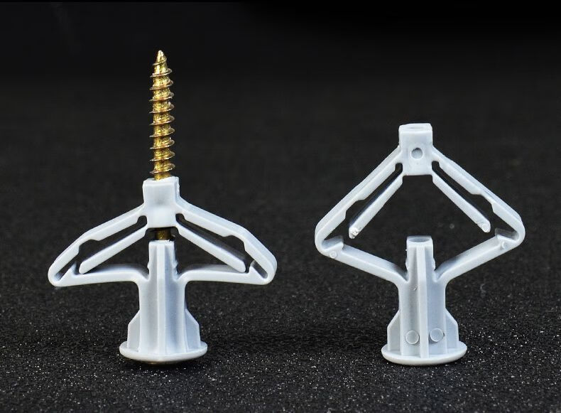 飞机胀管石膏板膨胀管塑料涨栓蝴蝶型自攻胀塞胶塞空心砖膨胀螺丝蝴蝶