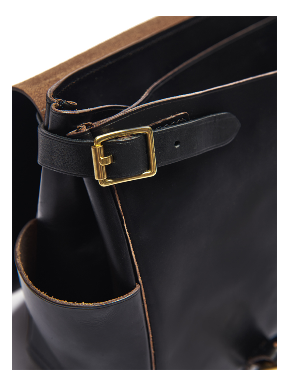 玩累了的孩子机车信使斜挎邮差包riri拉链茶芯牛皮可旧化美式复古美国