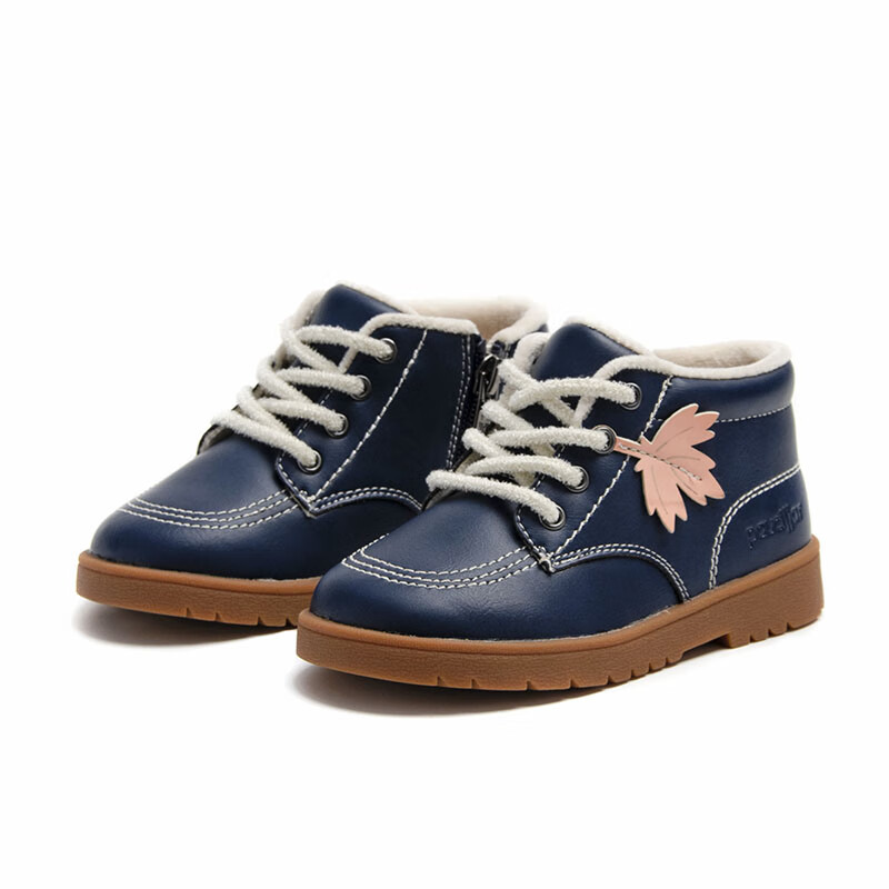 【年底上新】普西拉平底真皮童鞋 旗舰女童鞋秋冬新款马丁女孩女童