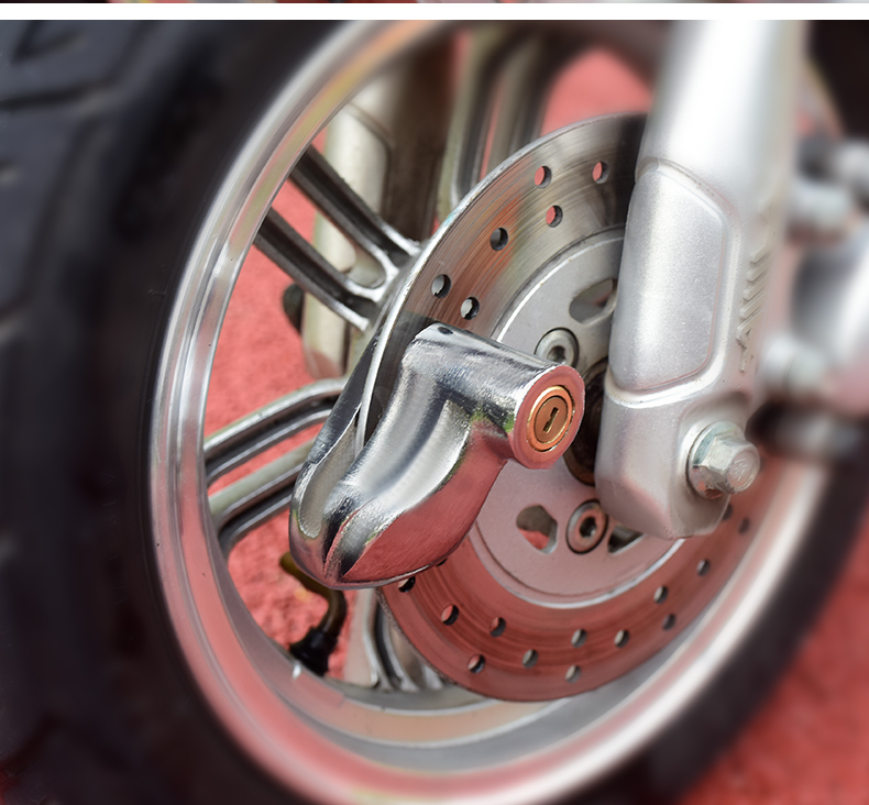 碟刹锁电动摩托车防盗锁山地自行车单车锁刹车盘锁电瓶车车碟锁经典款