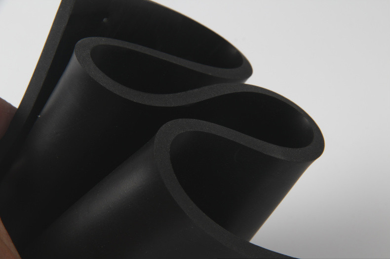 橡胶垫耐油耐磨防滑橡胶板黑色绝缘胶垫加厚减震 2/3/5mm工业胶皮