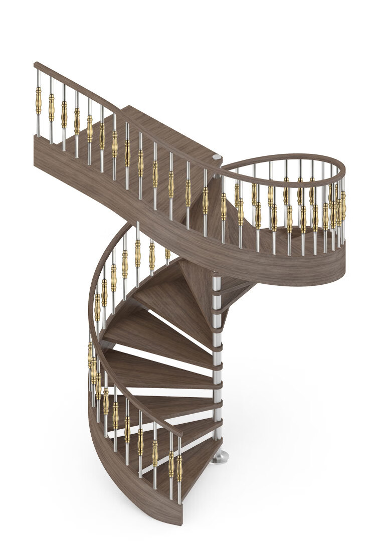 扶手柱子水涨柱阳台装饰花护栏杆围栏防护欧式柱304八角银色04厚570mm