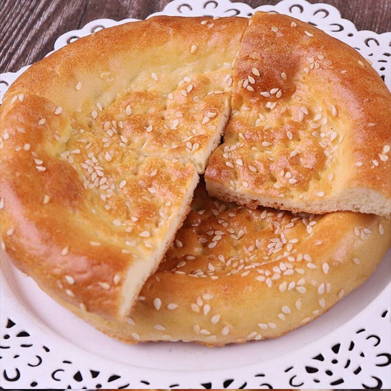 新疆特产芝麻小油馕烤镶饼现烤油酥小囊饼正宗奶香烤囊饼咸味 奶香