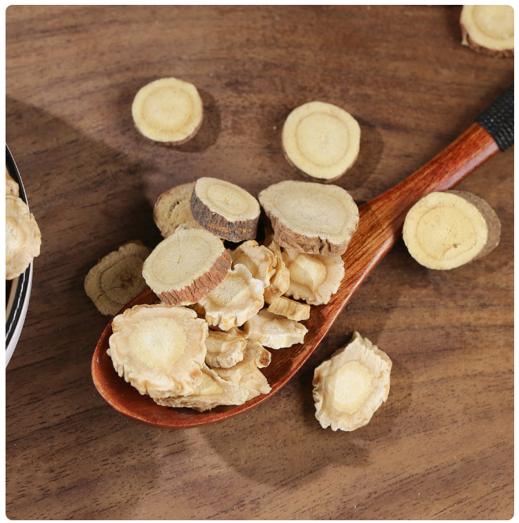 甘草桔梗泡茶 中药材桔梗干 生甘草片泡水 桔梗甘草汤原料 甘草100g