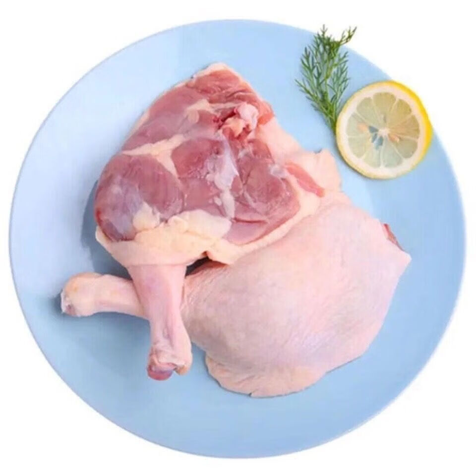 新鲜冷冻鸭腿19斤整箱鸭腿肉无边骨生鸭腿净重食堂快餐宏嘉睿鸭腿19斤