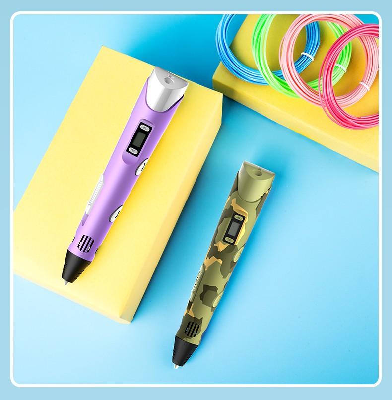 冰火炎 3d打印笔便宜 儿童小马良低温耗材三d地立体绘画笔送男女孩小