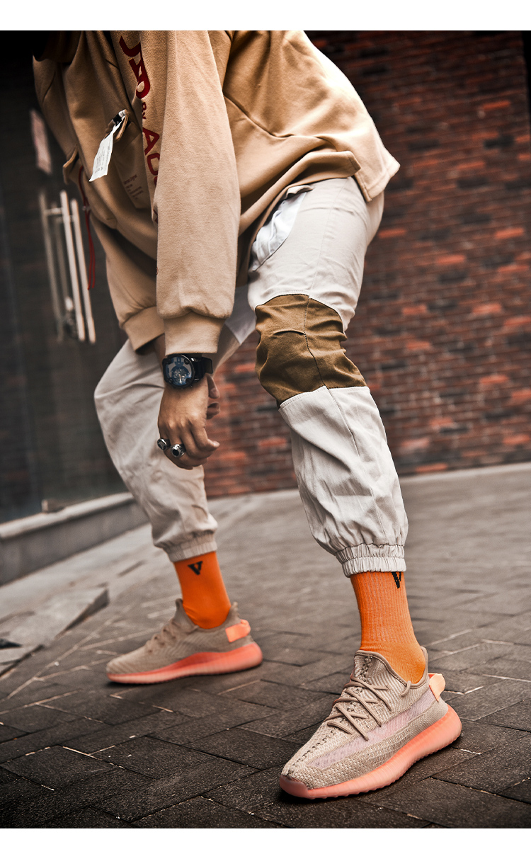 new black one夏季椰子鞋男真爆黑满天星350v2烟灰橙休闲官方跑步运动