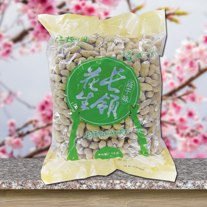 河南民权长领长岭花生5斤装奶油香卤味咸干蒜香烘炒新花生袋装蒜味5斤