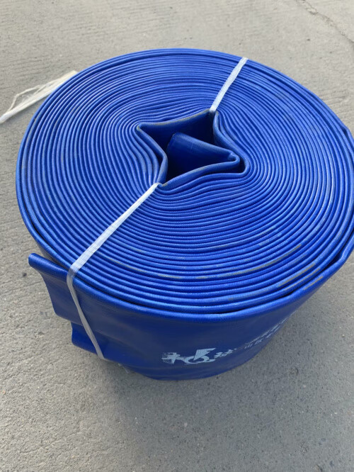 4寸5寸6寸8寸10寸蓝水带涂塑软管塑料农用灌溉水泵喷灌带输水(下单前