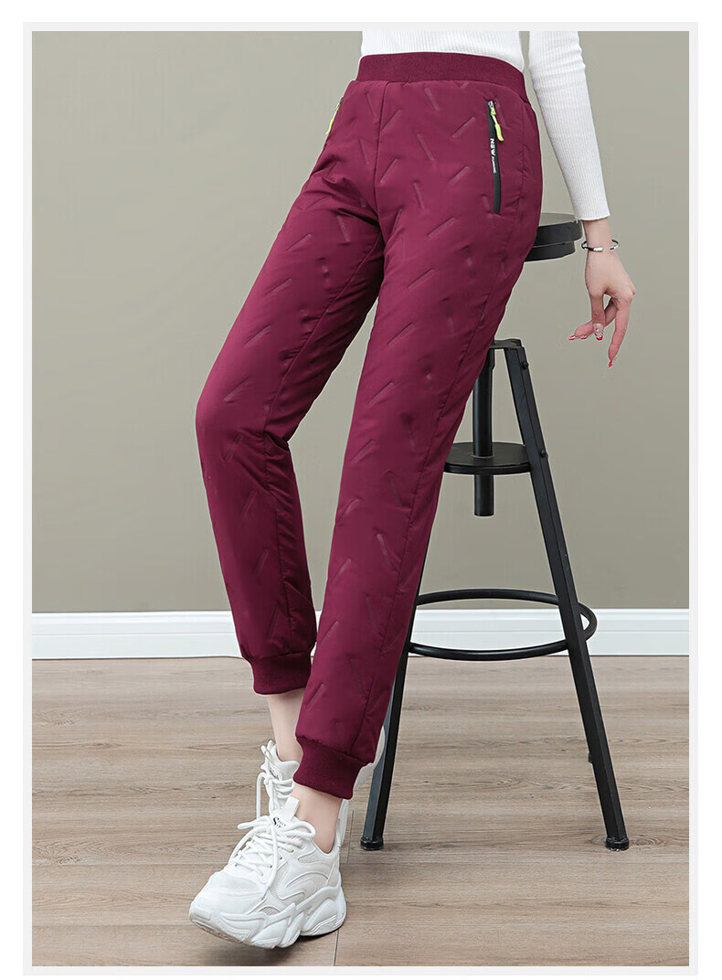 bjzpadidas nike 官方羊羔绒休闲裤女棉裤新款时尚百搭运动外穿 2251