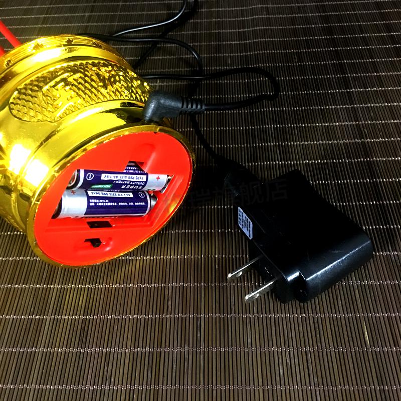 电子香炉祭拜电池插电两用式电子香炉供佛蜡烛财神观音仿真led长明灯