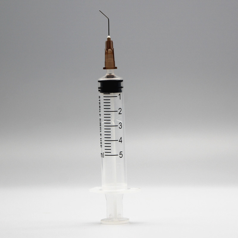 威高洁瑞一次性使用无菌冲洗器泪道冲洗针5ml眼科045弯头平头nc洁瑞